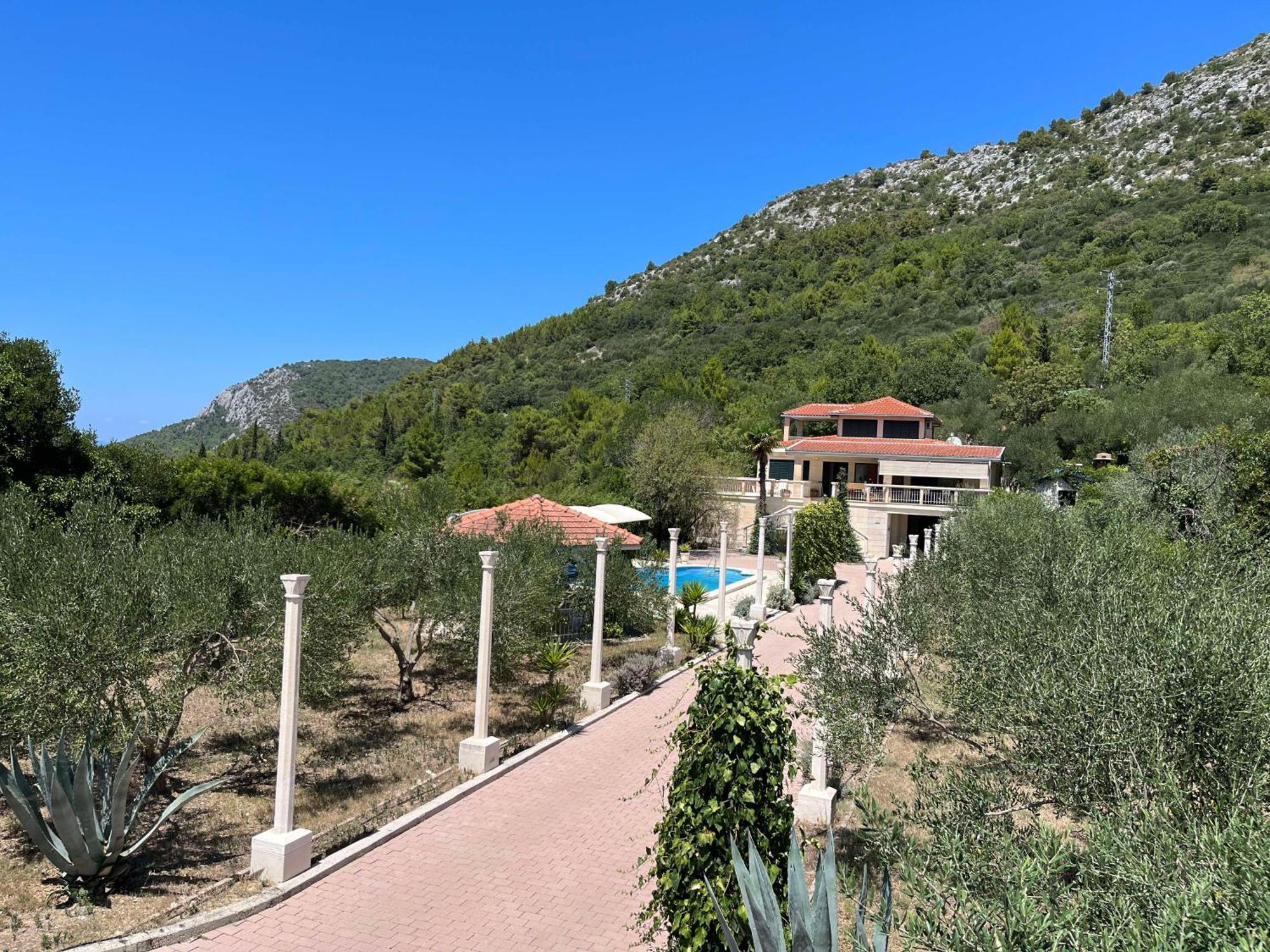 Villa Pax Maris Klek Kültér fotó